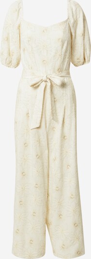 Traffic People Jumpsuit 'Dandy' in creme / kitt, Produktansicht
