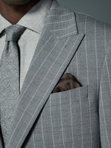 Coupe regular Veste de costume Next en gris