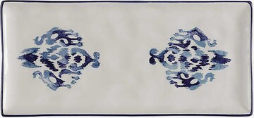 Bella Maison Plate 'Ikat' in White: front