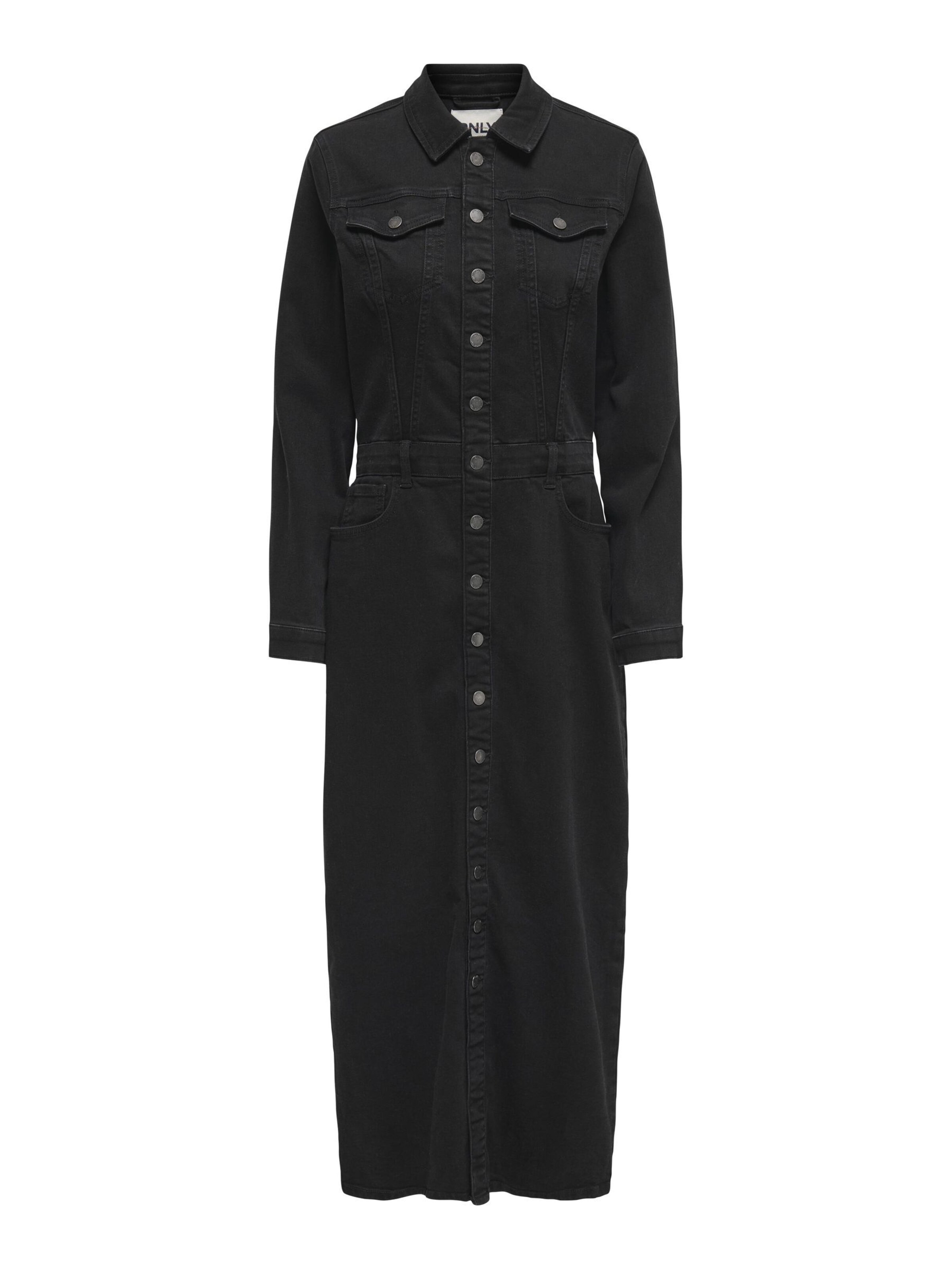 ONLY Jurk 'ELLEN' in Zwart: voorkant