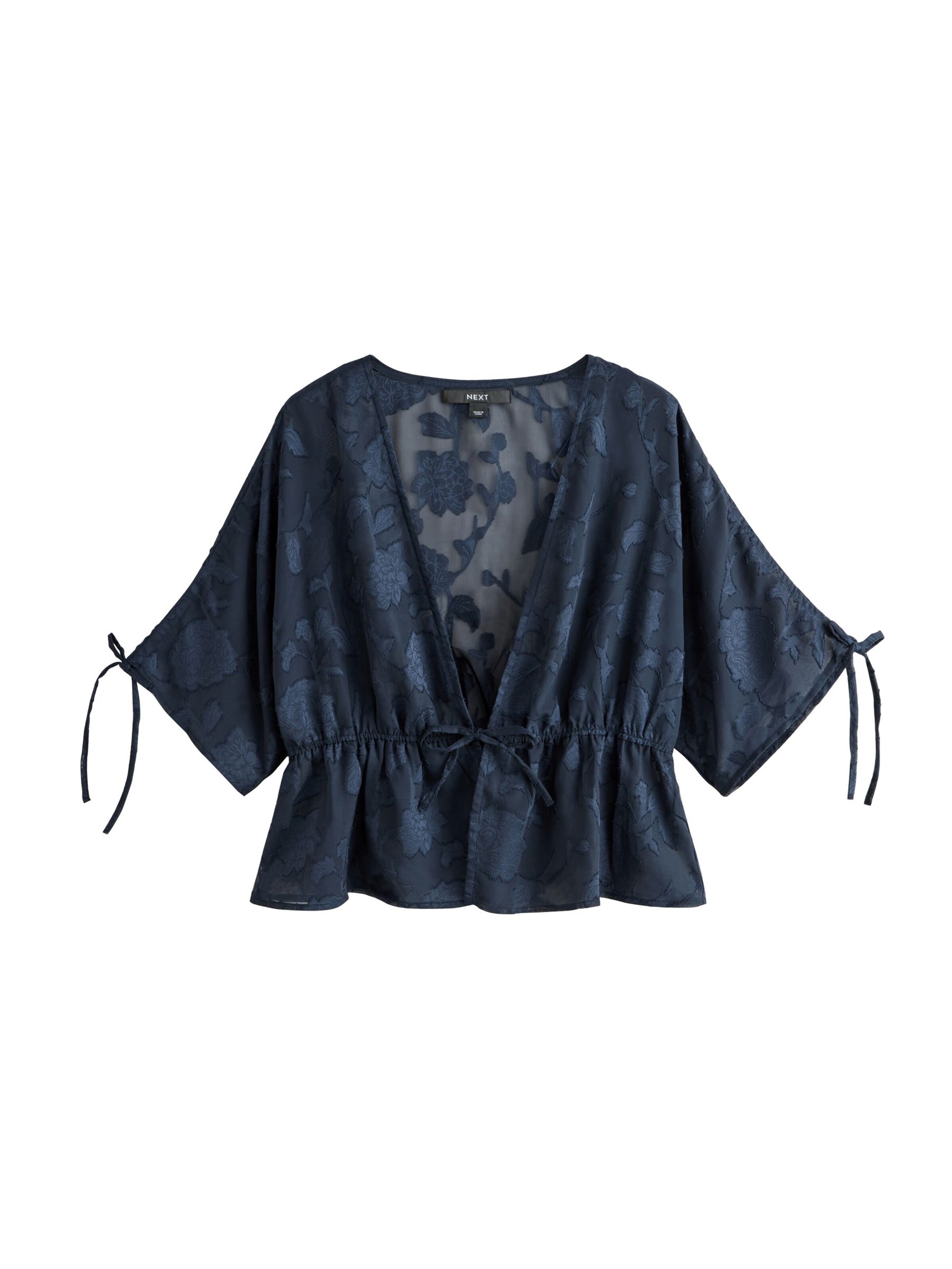 Next Bluse in Blau: Vorderseite