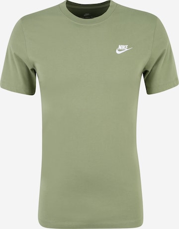 Nike Sportswear Regular fit Shirt 'Club' in Green: front