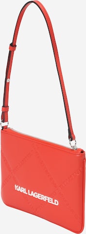 Karl Lagerfeld Shoulder Bag in Red: front