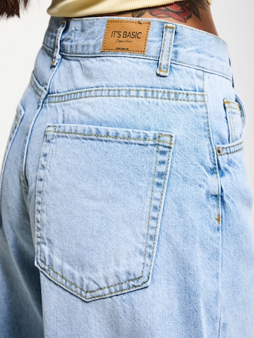 Wide Leg Jean 'ELENA Palazzo Mid Rise Jeans' IT'S BASIC en bleu