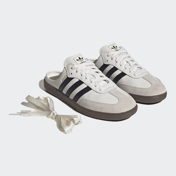 ADIDAS ORIGINALS Pantofle 'Samba' – bílá