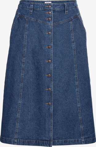 SHEEGO Skirt in Blue: front