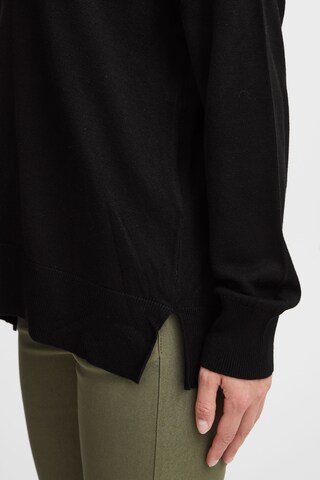 Pull-over 'Blume' Fransa en noir