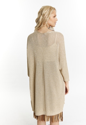 IZIA Knit cardigan in Gold