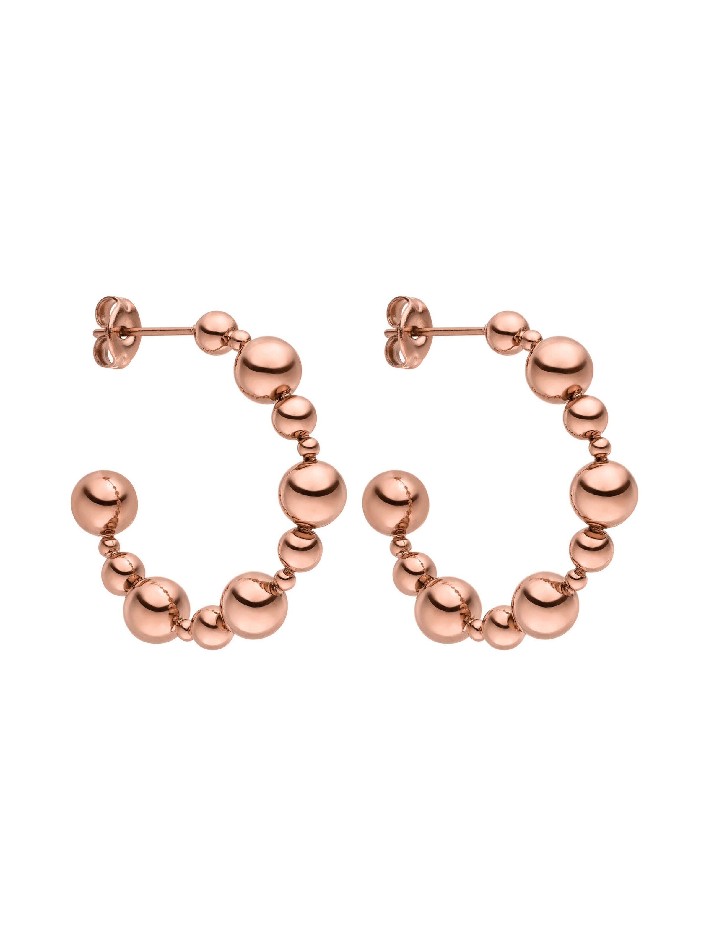 PURELEI - Pendientes 'Terra' en oro: frente