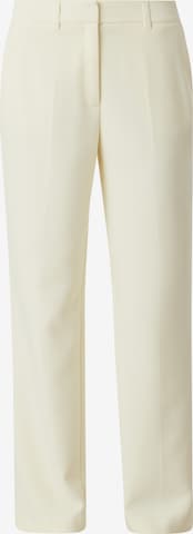 s.Oliver BLACK LABEL Pleated Pants in Yellow: front