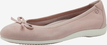 Ballerines TAMARIS en rose : devant