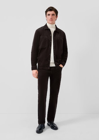 Coupe regular Chemise s.Oliver en marron