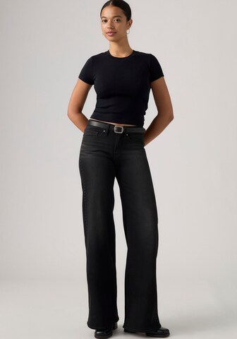 LEVI'S ® Wide Leg Jeans in Schwarz: Vorderseite