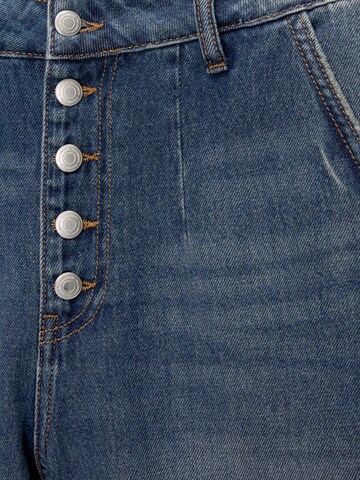 Pull&Bear Loosefit Jeans i blå
