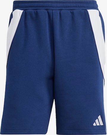 Regular Pantalon de sport 'Tiro 24' ADIDAS PERFORMANCE en bleu : devant