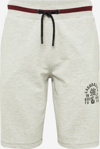 Regular Pantalon de sport Superdry en gris : devant