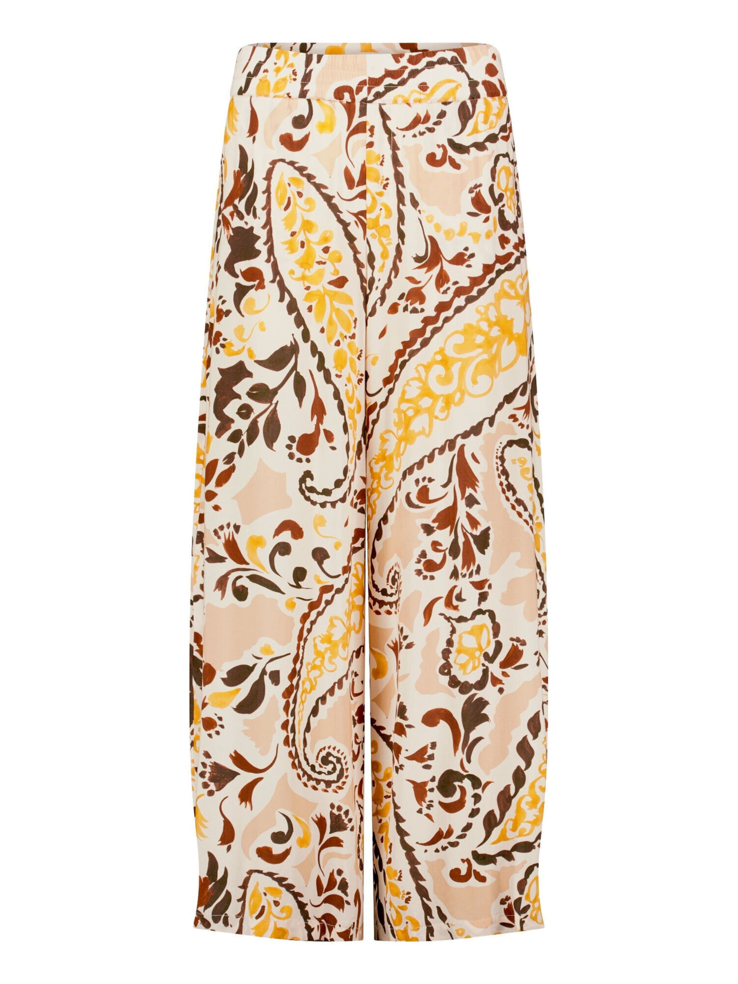 Cartoon Loose fit Trousers in Yellow: front
