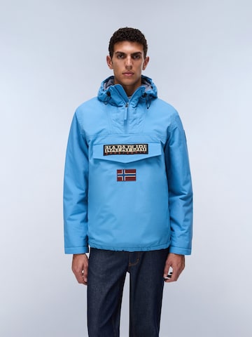 NAPAPIJRI Performance Jacket 'Rainforest' in Blue: front