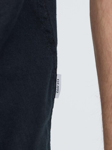 INDICODE JEANS Regular fit Button Up Shirt ' IDMonk ' in Black