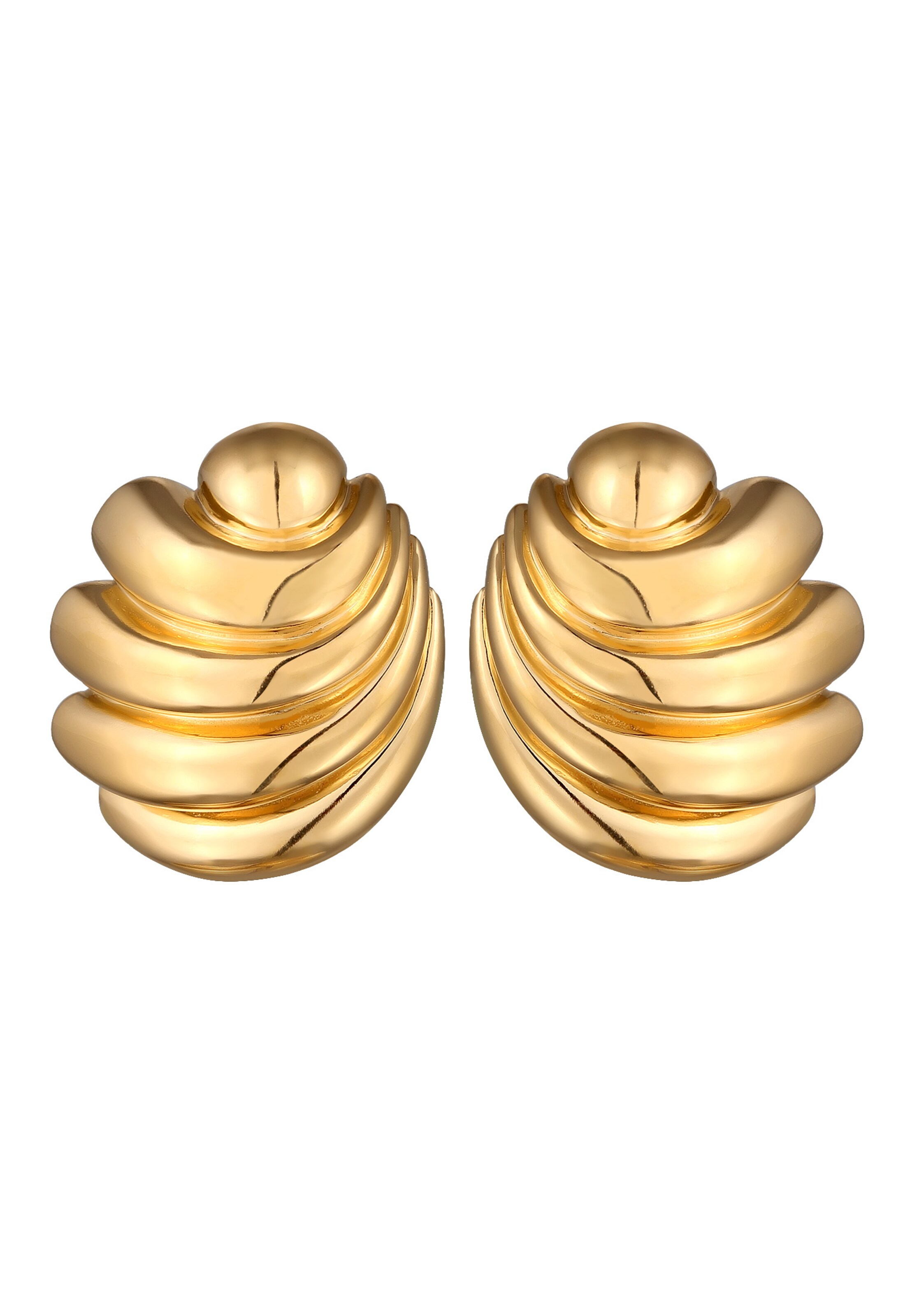 Boucles d'oreilles 'Muschel' ELLI PREMIUM en or