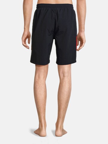 FILA Badeshorts 'SCIACCA' in Schwarz