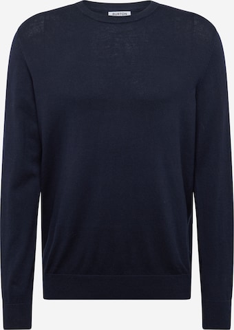 Pull-over BURTON MENSWEAR LONDON en bleu : devant