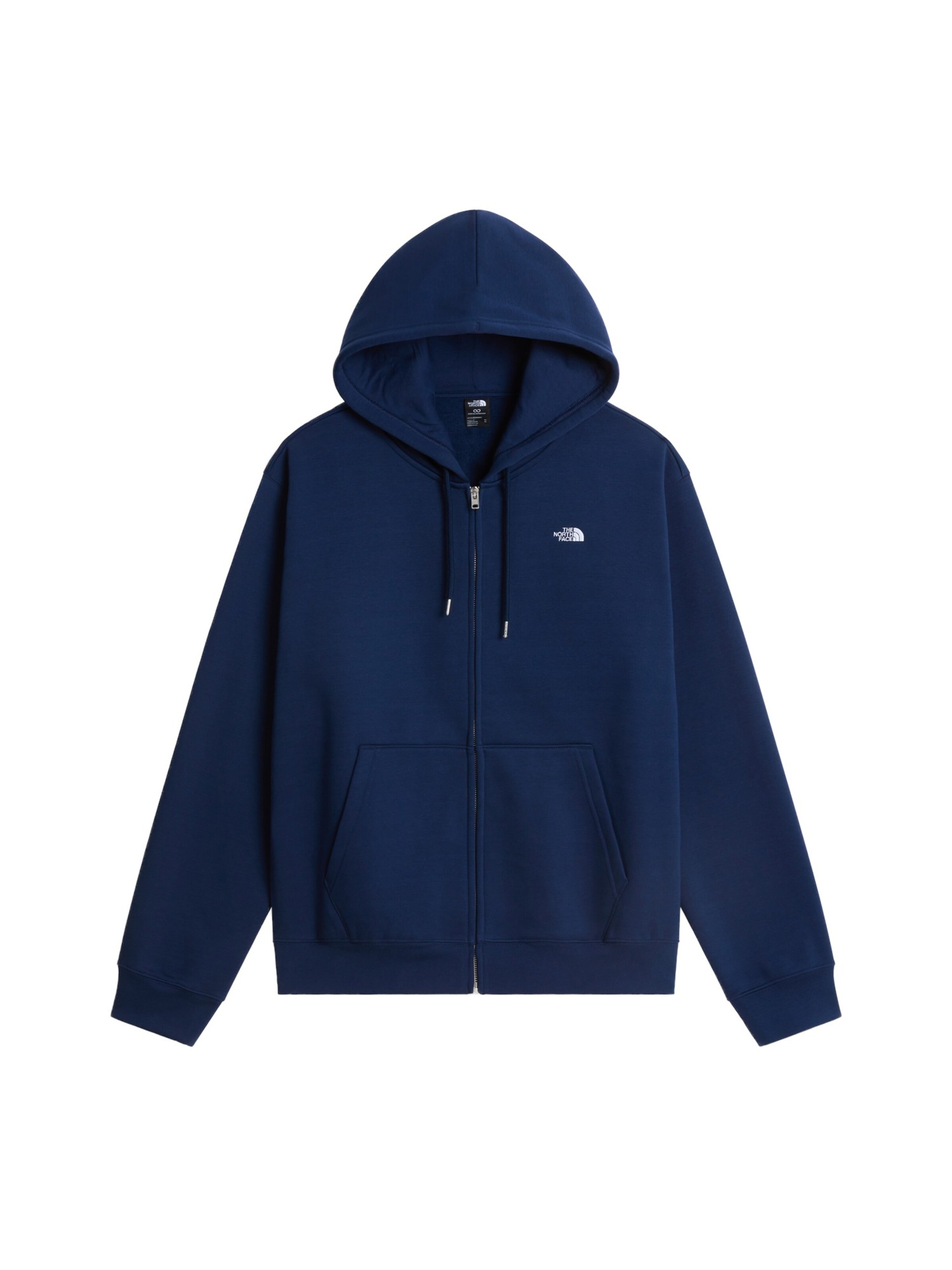 THE NORTH FACE - Sudadera con cremallera 'Essential Simple Dome' en azul: frente