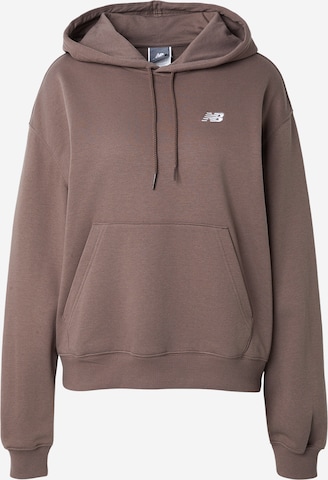 new balance Sweatshirt 'Essentials' in Brown: front