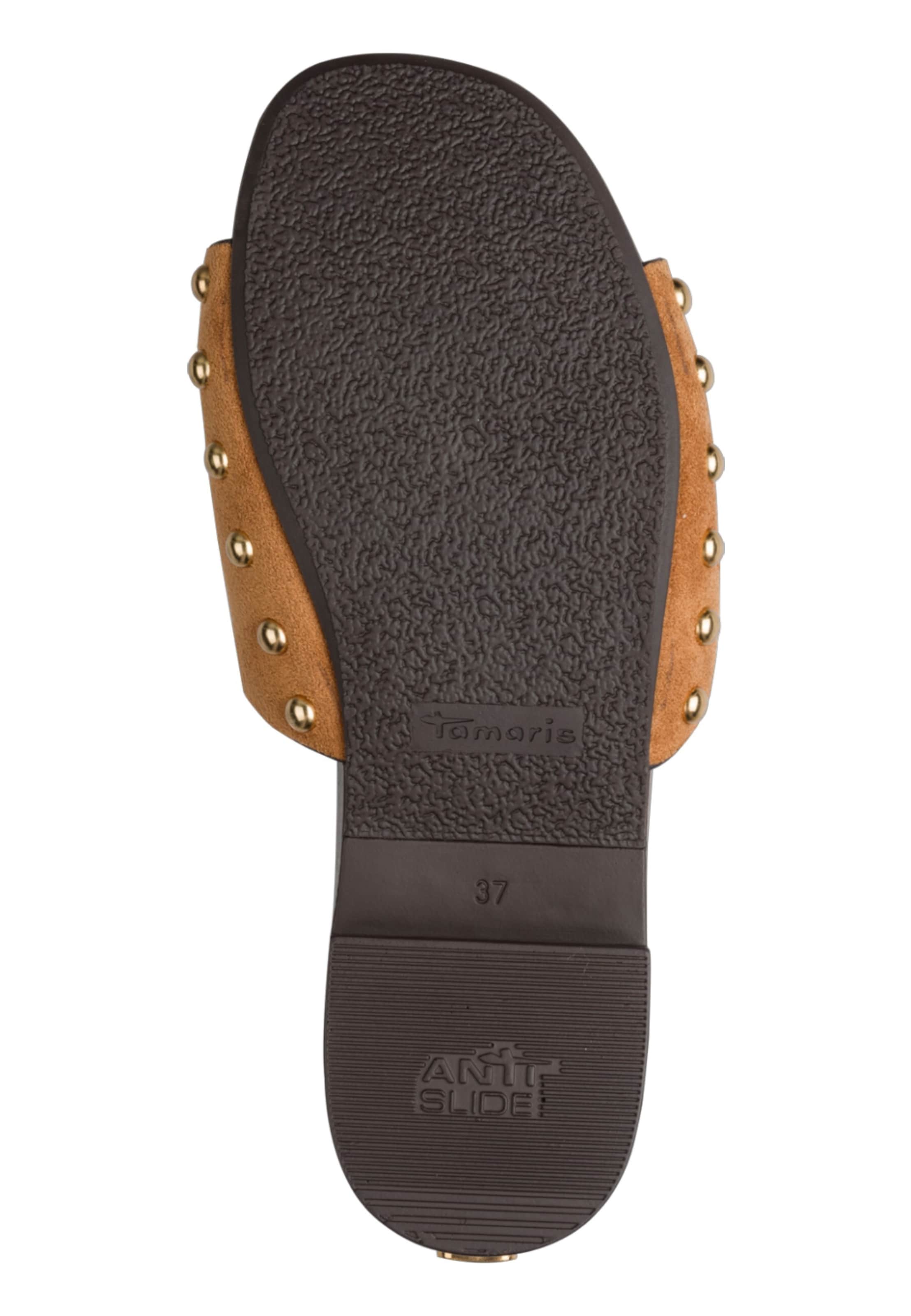 Mule Tamaris en marron