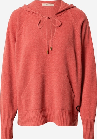 Twinset Pullover 'MAXI MAGLIA' in Rot: predná strana