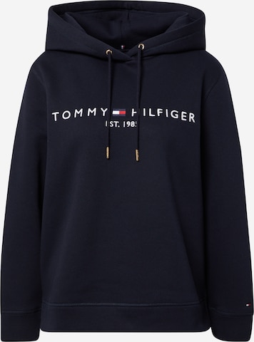 mėlyna TOMMY HILFIGER Megztinis be užsegimo: priekis