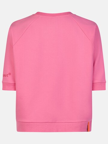 salzhaut Sweatshirt 'BAFF' in Roze