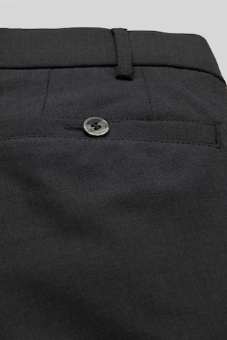Meyer Hosen Regular Pleated Pants 'Roma' in Grey