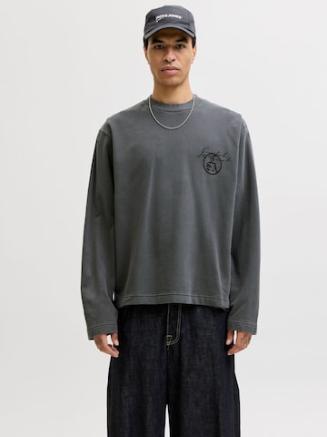 Felpa di JACK & JONES in grigio: frontale