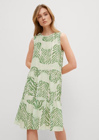 COMMA Dress in Green: front