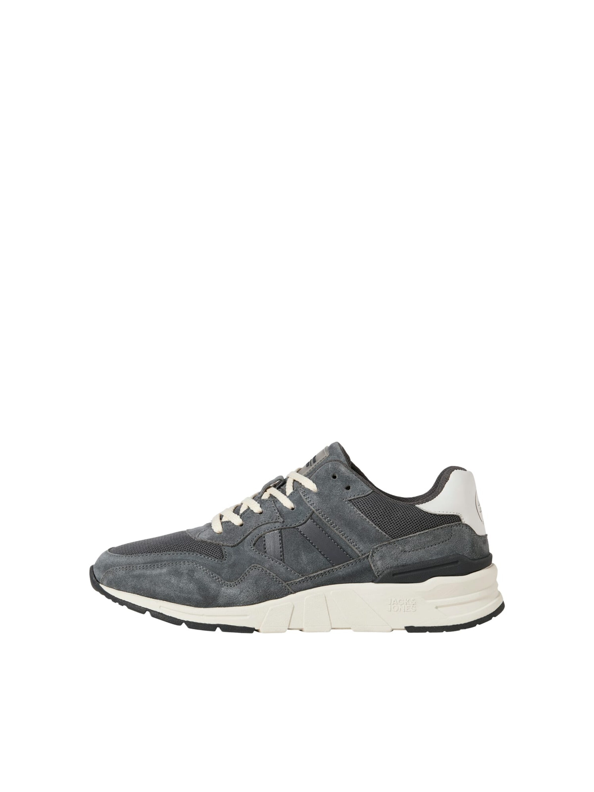 JACK & JONES Sportieve veterschoen 'Thor' in Grijs: voorkant