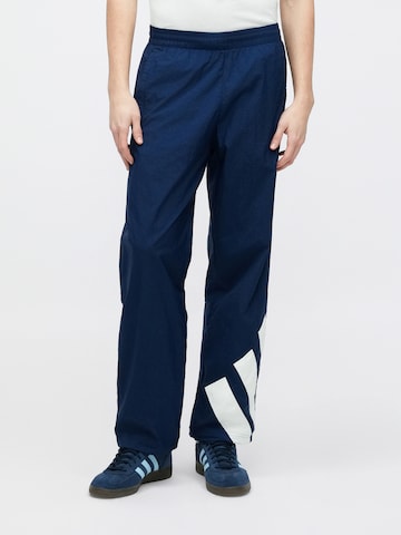 Loosefit Pantalon 'Adicolor' ADIDAS ORIGINALS en bleu : devant