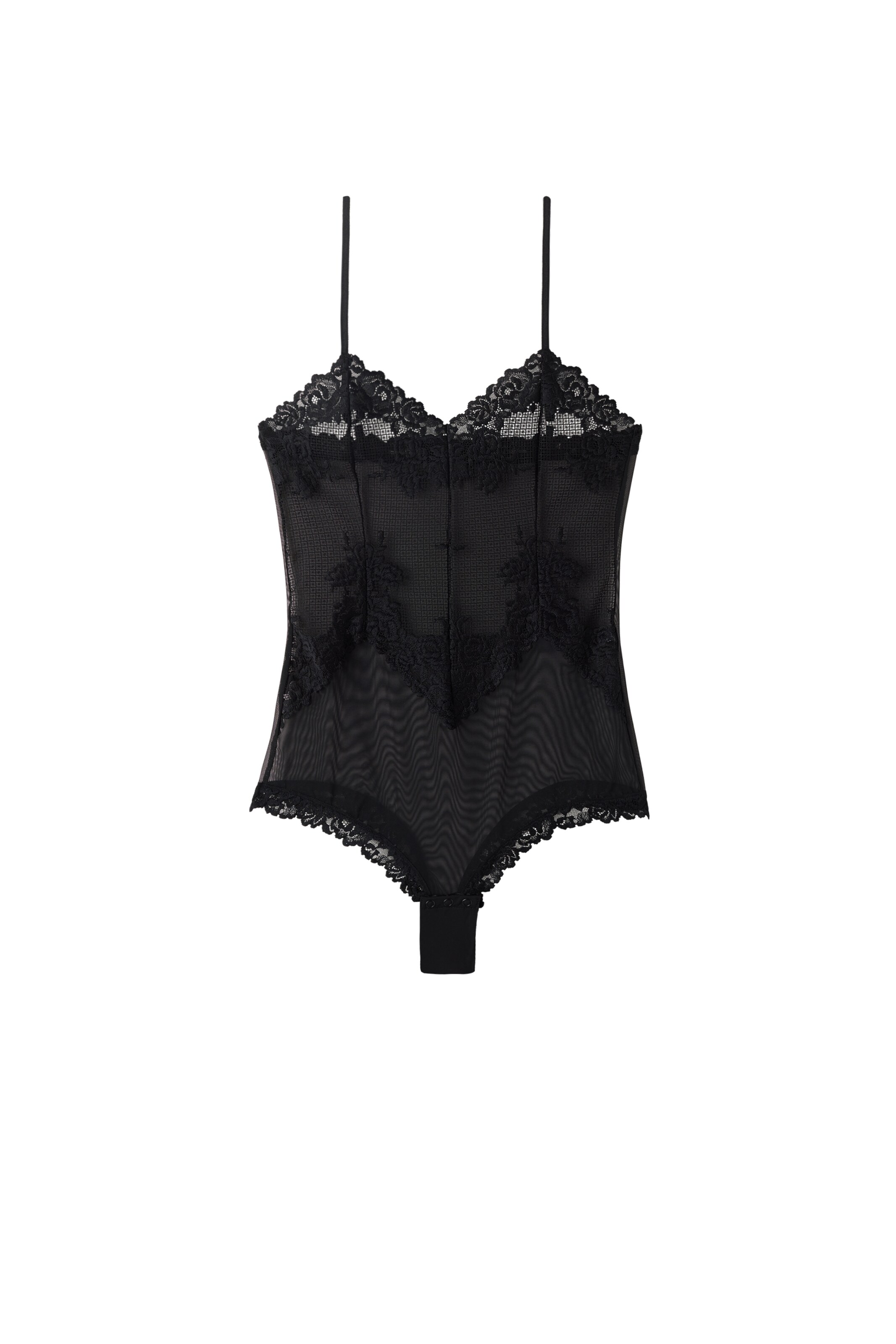 INTIMISSIMI Bodysuit in Black: front
