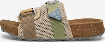 Flower Mountain Slipper 'NIWA SLIPPER UNI' in Beige: front