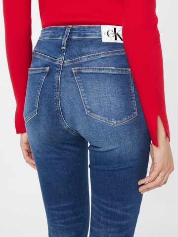 Calvin Klein Jeans Skinny Džíny – modrá