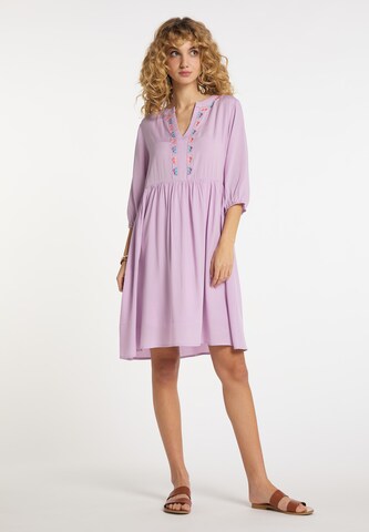 usha FESTIVAL Summer Dress in Purple