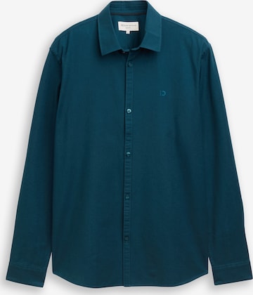 TOM TAILOR DENIM Hemd in Grün: Vorderseite