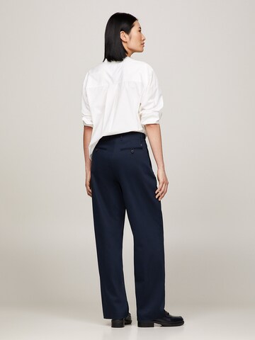 TOMMY HILFIGER Loose fit Pleated Pants in Blue