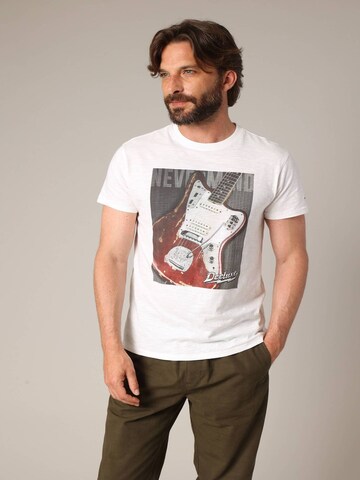 Deeluxe Shirt 'STARDUST' in Wit: voorkant