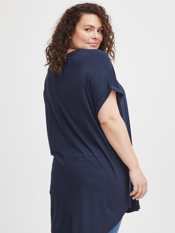 T-shirt 'FPDot' Fransa Plus Size en bleu