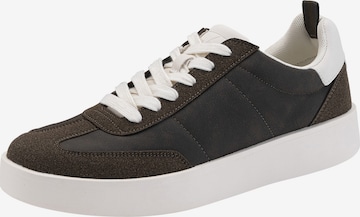 Baskets basses 'Fosl-0170' Ombre en marron : devant