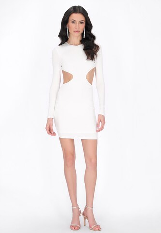 faina - Vestido 'Festive' en blanco