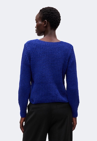 Pullover di monari in blu: dietro