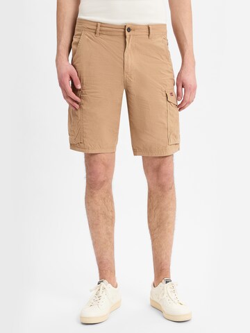 NAPAPIJRI Regular Cargo trousers 'NOTO 2.0' in Brown: front