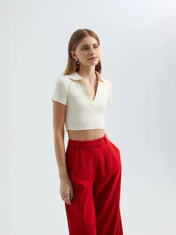 T-shirt Hiccup en blanc